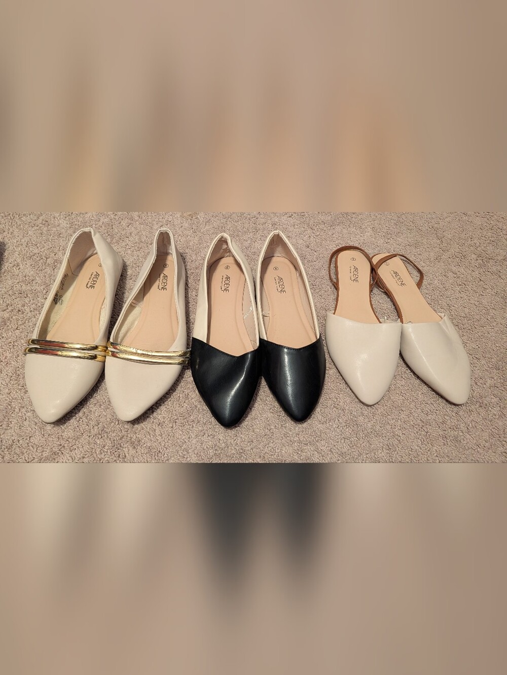 Ardene Flats - 4 Pack